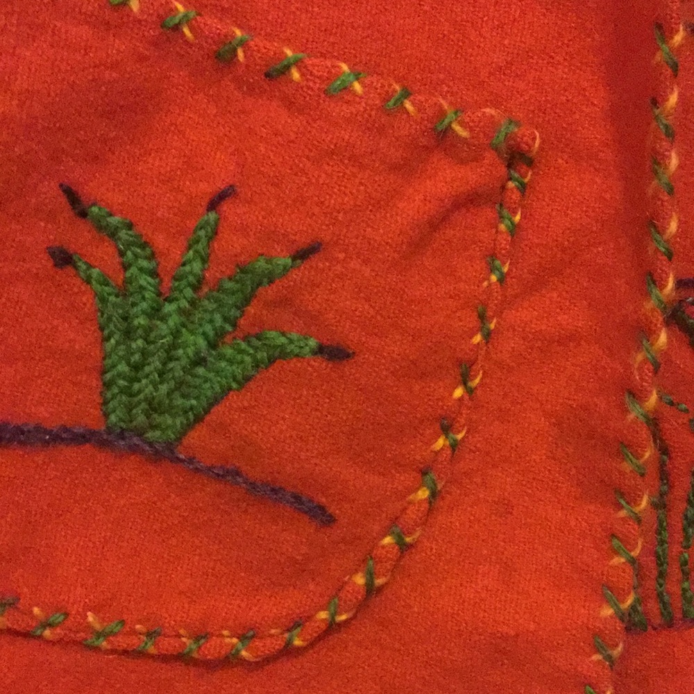 Antique vintage 1940s Mexican souvenir jacket - Picture 4 of 12